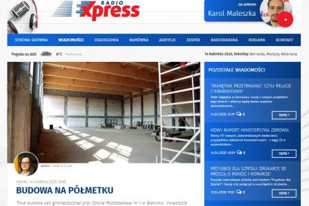 Nowa sala gimnastyczna przy SP1 coraz bliżej